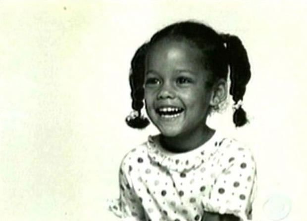 Alicia Keys as a child 