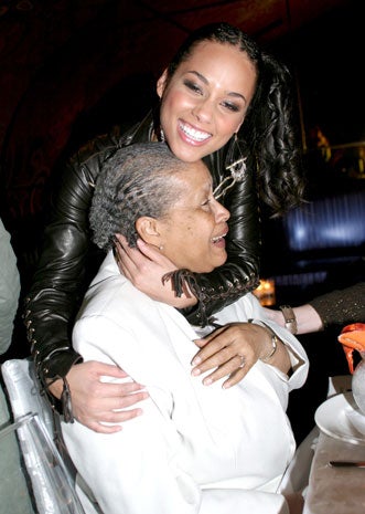 Keys' app is based on her relationship with  her beloved grandmother.  