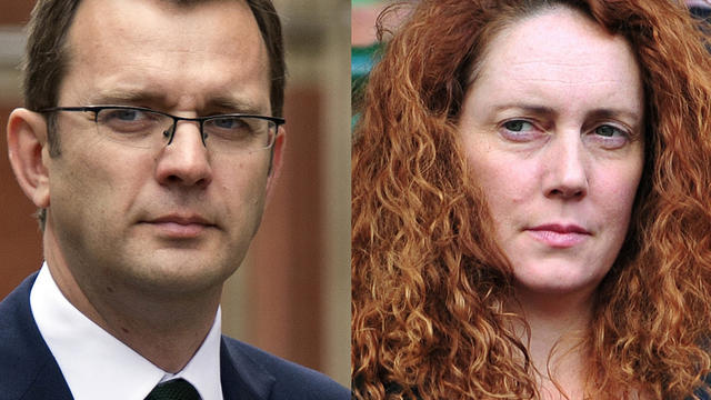 Andy Coulson and Rebekah Brooks 
