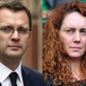 Andy Coulson and Rebekah Brooks 