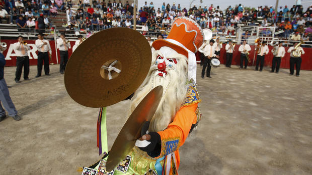 Bullfighting festival in Peru 