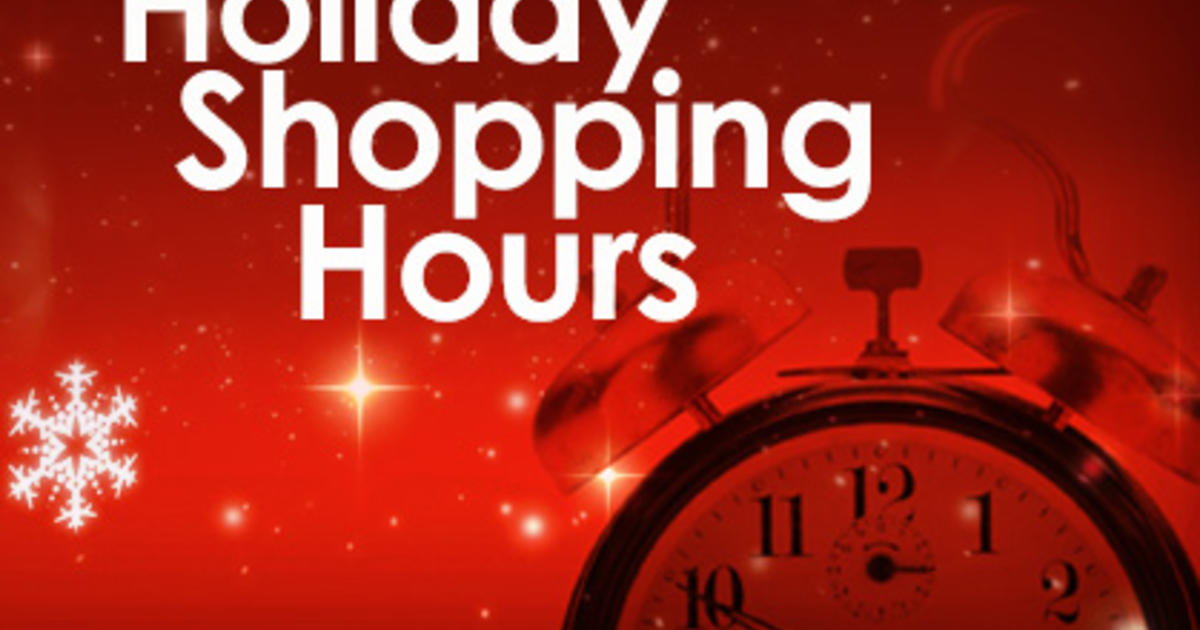 2017 Guide To Holiday Mall Hours - CBS Philadelphia