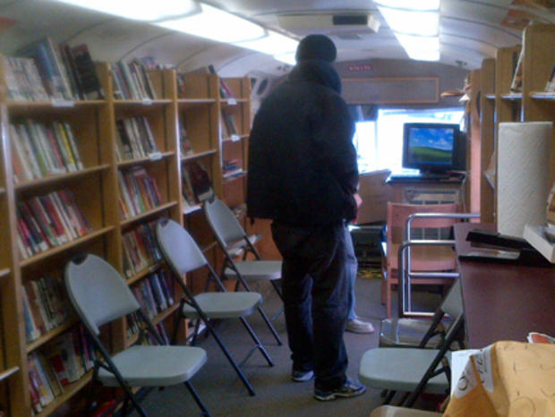 Inside Queens Mobile Library 