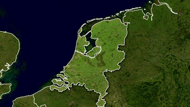 netherlands, holland, generic, map 