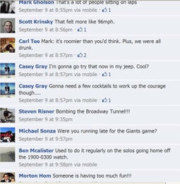 Comments in response to a video SFPD sergeant Carl T posted on Facebook.