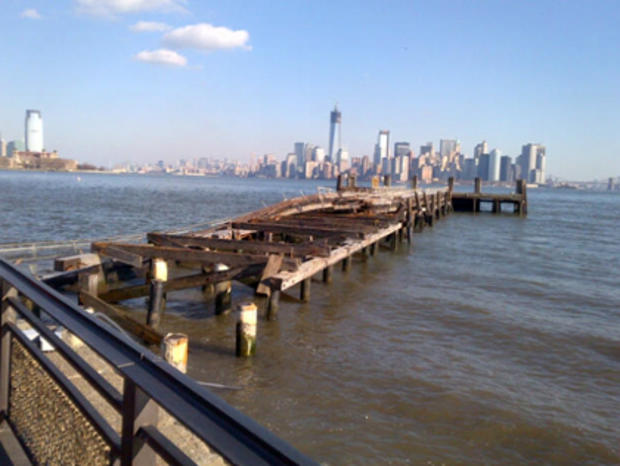 Liberty Island Dock Sandy 