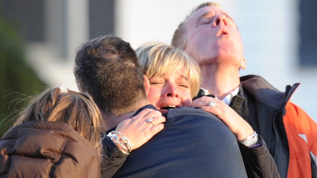 Police audio from Newtown elementary school shooting 