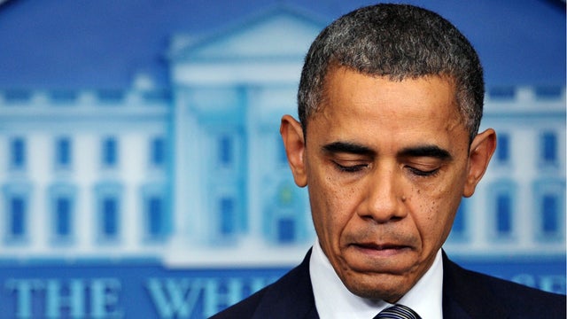 Emotional scene at WH; a "turning point" for Obama 