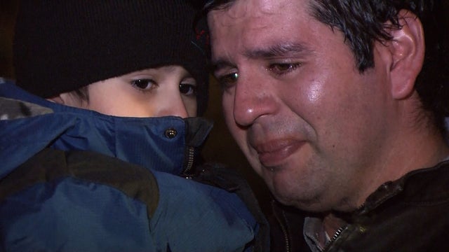 Grief at every corner in Newtown, Conn.  