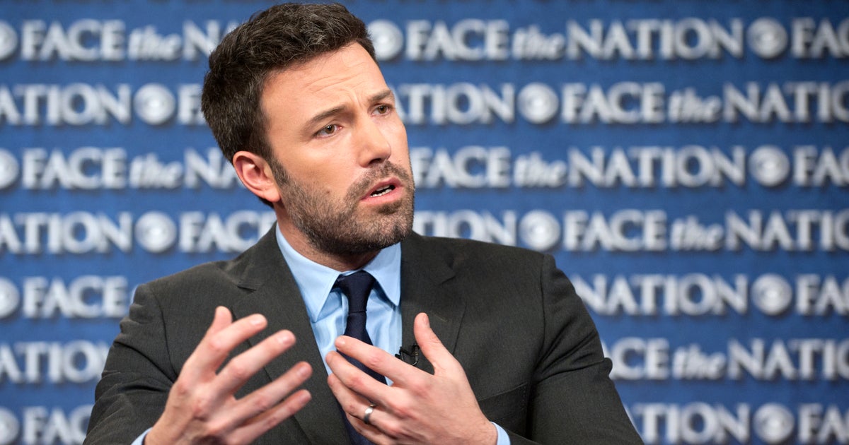 Ben Affleck says he's not running for U.S. Senate CBS News