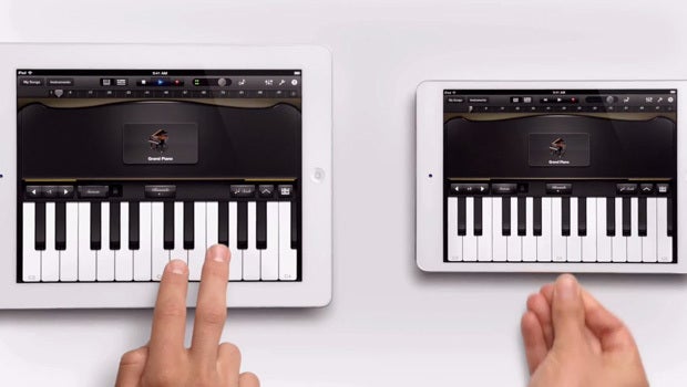 Apple's latest new iPad. 