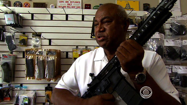 Chuck Nesby, an instructor at Nova Firearms in Falls Church, Va., said they nearly sold out of AR-15s and high-capacity magazines after the shooting in Newtown. 