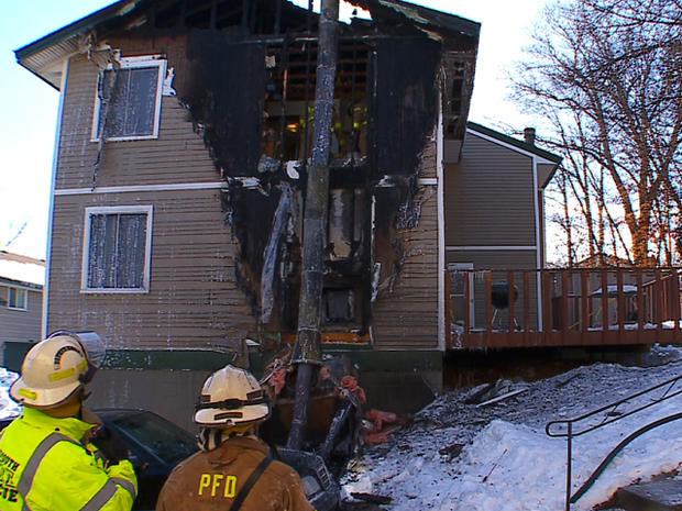 Plymouth Town Home Fire 