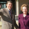Ronald Reagan, Margaret Thatcher 