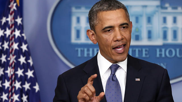 Obama "modestly optimistic" on "fiscal cliff" deal 