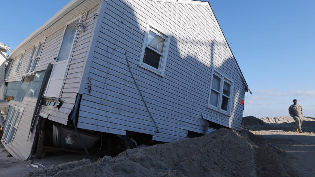 Sandy victims: Initial aid money is a "drop in the bucket" 
