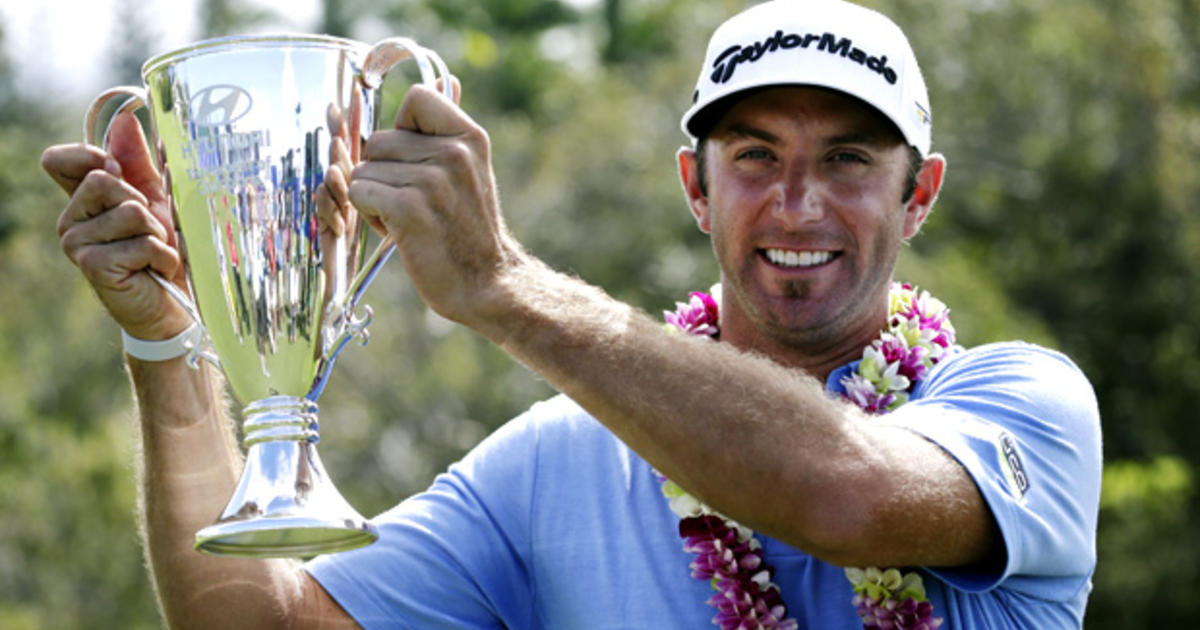 Dustin Johnson wins PGA Tour opener CBS News