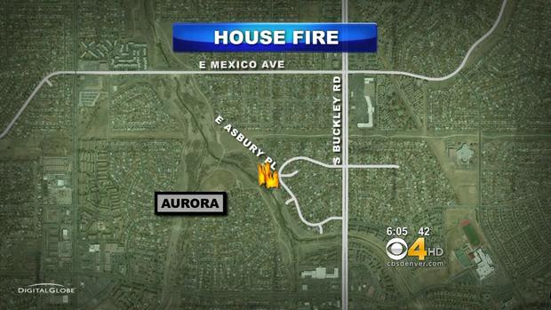 Aurora House Fire Map 