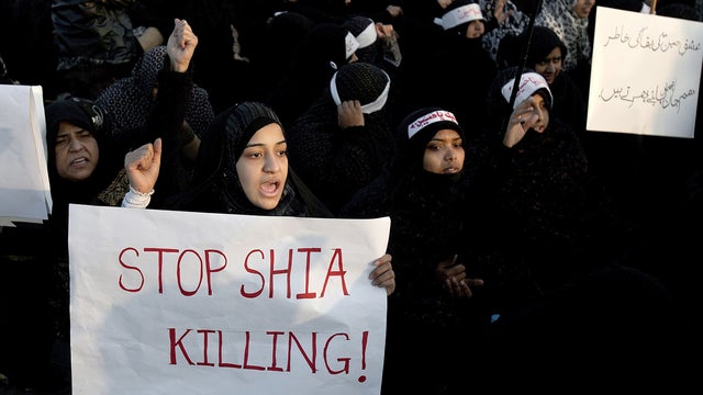 pakistan, shiite, quetta, protest 