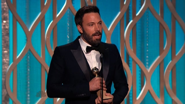Ben Affleck wins "Best Director" at 2013 Golden Globes 
