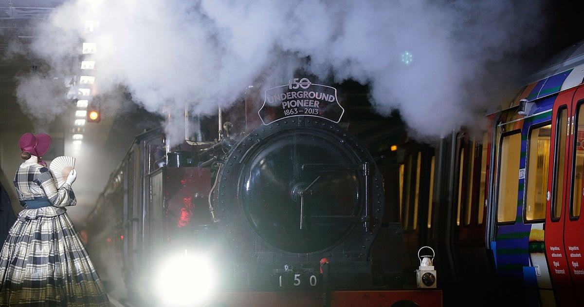 Steam engine returns to London Tube, celebrating Underground's 150 ...