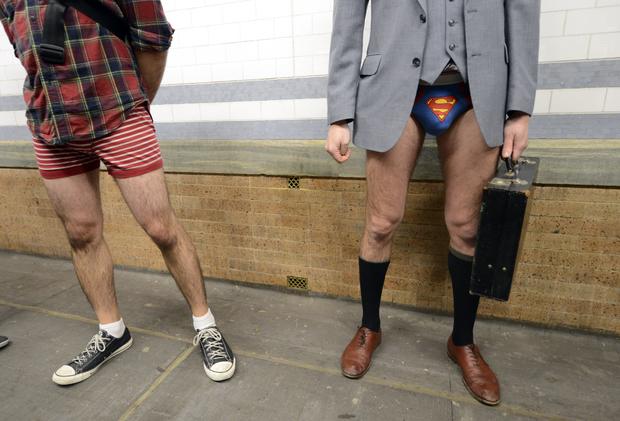 No Pants Subway Ride 