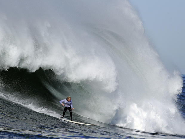 Ryan Augenstein, Mavericks Invitational big wave surf contest 