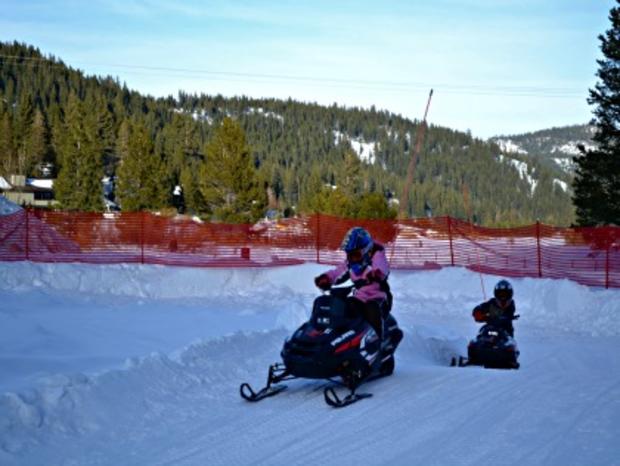 Squaw Valley snowmobiles 
