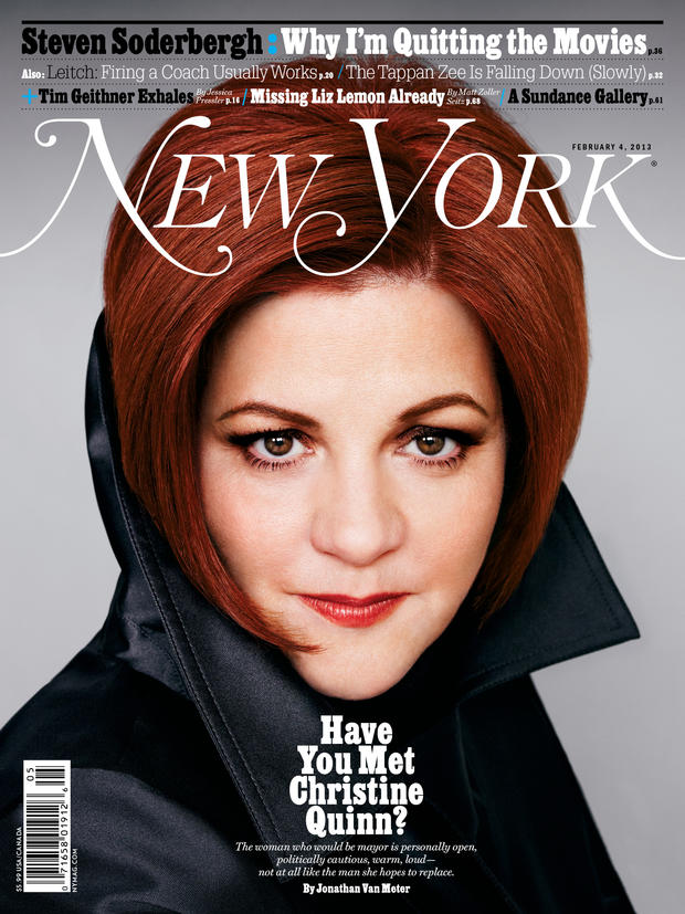 Christine Quinn New York Magazine Cover 