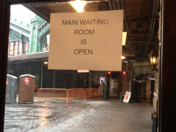 Waiting Room At Hoboken Terminal 