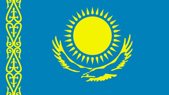 Kazakhstan map, generic 