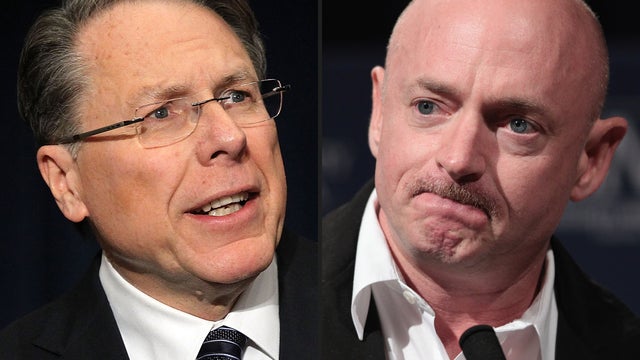 Wayne LaPierre, Mark Kelly 