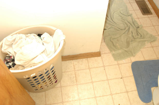 Brian Pennington gave police permission to look at the clothes in his hamper. 