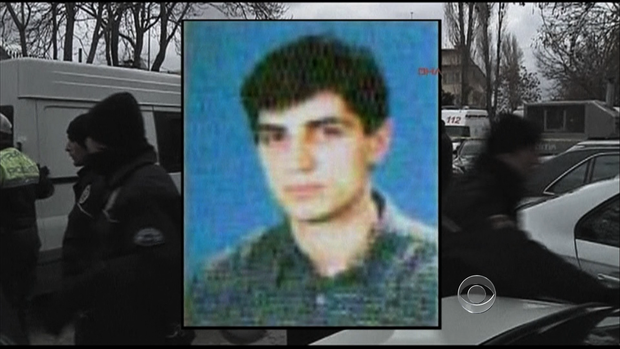Ecevit Shanli is the suspected suicide bomber in the attack on the U.S. Embassy in Ankara, Turkey. 