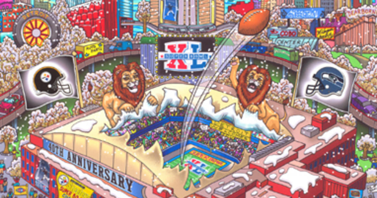 Super Bowl LVII (Arizona 2023) Official NFL Football Commemorative Pop Art  Poster - Fazzino