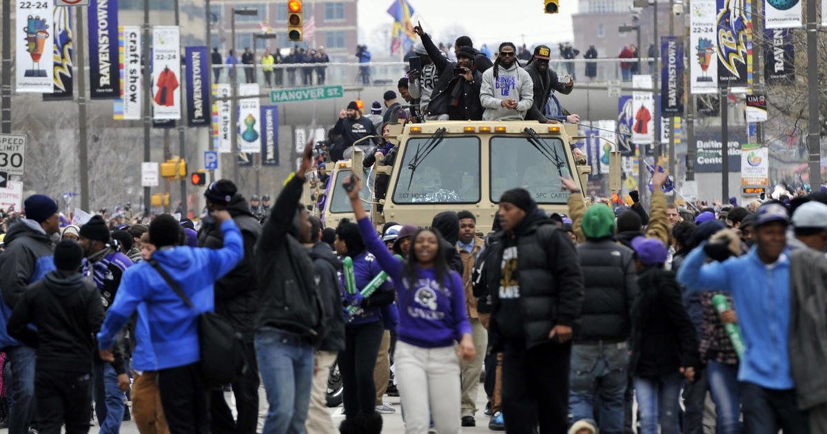 Baltimore Orioles on X: We're ready at The Warehouse for the @Ravens Super  Bowl parade! #BaltimorePride  / X