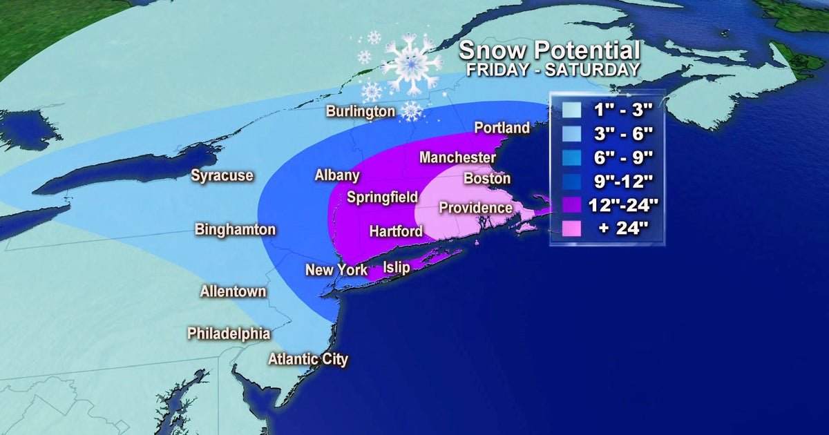 Airlines canceling flights ahead of major snow storm - CBS News