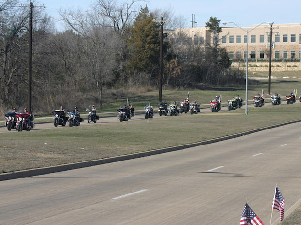 littlefield funeral motorcycle procession 