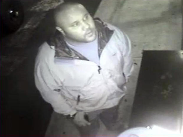 Christopher Dorner is seen on surveillance video at an Orange County, Calif., hotel Jan. 28, 2013,  in this image provided by the Irvine Police Department. 