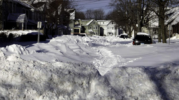 Northeast sees record snow fall 