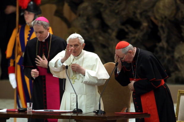 Pope Benedict XVI Meets Parish Priests 