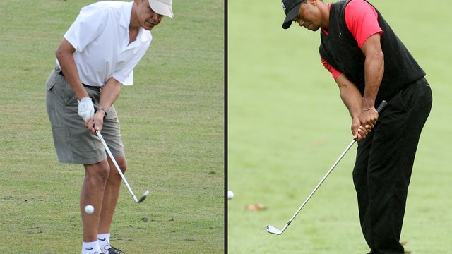 tiger woods, barack obama 