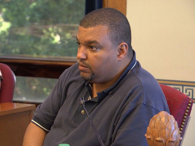 Michael Boyd, seen at a hearing in April 2012, was the last known person to see his boss, Kent Heitholt, alive. 