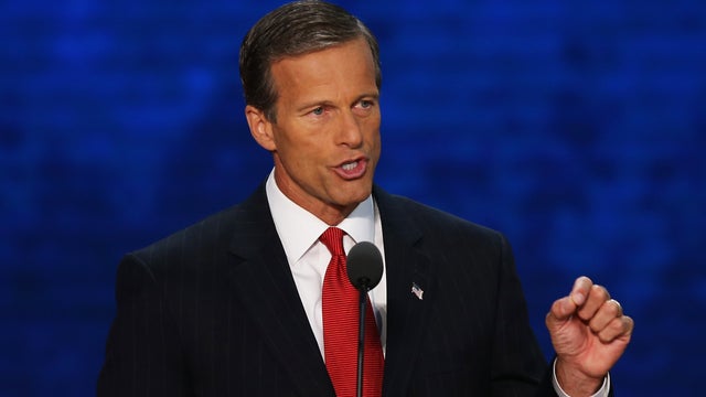 Sen. John Thune, R-S.D., speaks at the Conservative Political Action Conference 