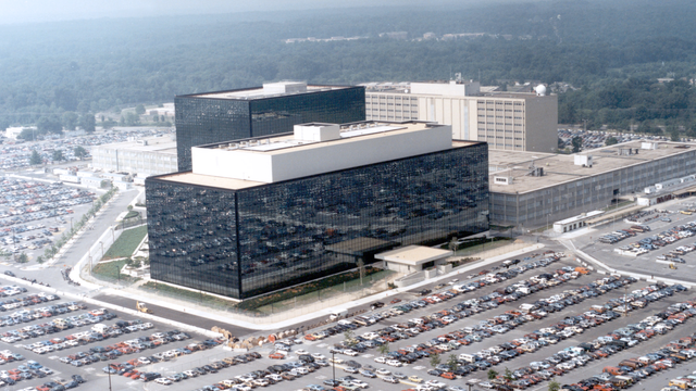 National Security Agency's headquarters in Ft. Meade, Maryland, in undated file photo 