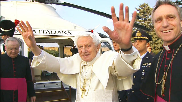 Pope Benedict XVI officially retires 