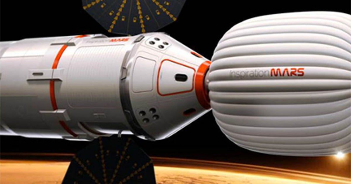 Ultimate honeymoon? Married couple to travel to Mars CBS News