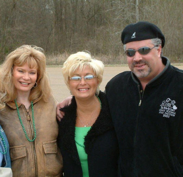 In 2000, Cathy Struna, left, met Tina and Joe Caronna at a Corvette Memphis function. 
