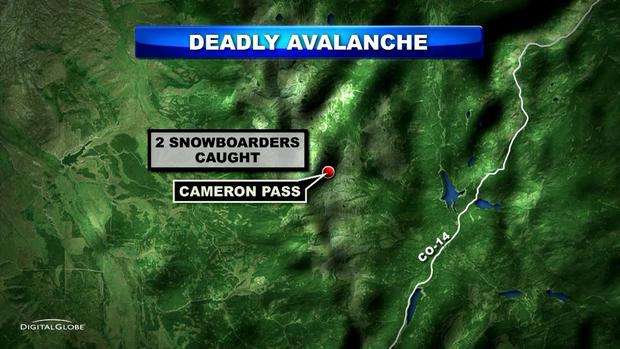 DEADLY AVALANCHE MAP 