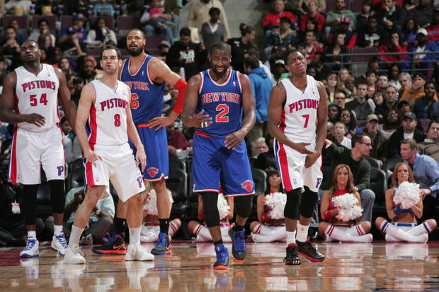 New York Knicks v Detroit Pistons 